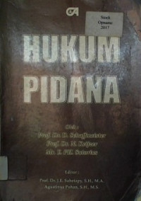 HUKUM PIDANA