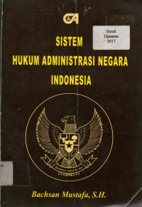 SISTEM HUKUM ADMINISTRASI NEGARA INDONESIA