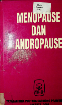 MENOPAUSE DAN ANDROPAUSE