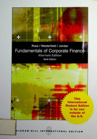 Fundamentals of Corporate Finance, Ninth Edition