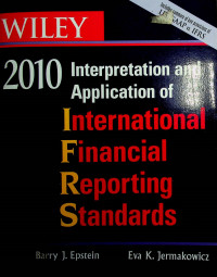 Interpretation and Application of International Financial Reporting Standards