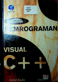 PANDUAN PEMROGRAMAN VISUAL C++