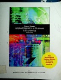 Applied Statistics in Business & Economics, Fourth Edition