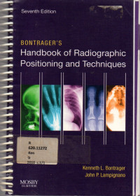 BONTRAGER'S Handbook of Radiographic Positioning and Techniques