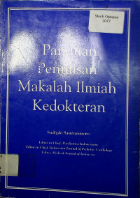 Panduan Penulisan Makalah Ilmiah Kedokteran