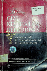 Buku Ajar GIZI KESEHATAN REPRODUKSI