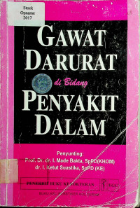 GAWAT DARURAT di bidang PENYAKIT DALAM