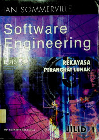 Software Engineering: REKAYASA PERANGKAT LUNAK, Edisi 6 Jilid 1