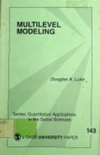 Multilevel  Modeling