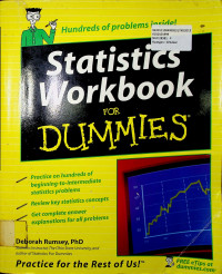 statistics Work book for Dummies