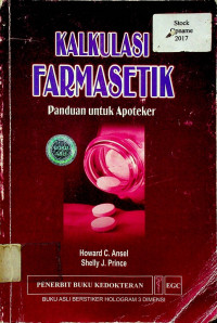 KALKULASI FARMASETIK, Panduan untuk Apoteker