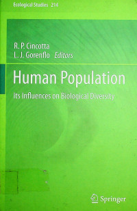 Human Population: Its Influences on Biological Diversity