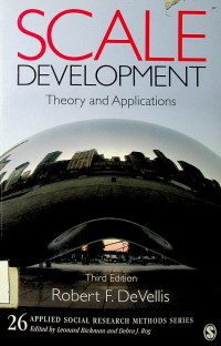 SCALE DEVELOPMENT: Theory and Applications Third Edition