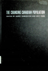 THE CHANGING CANADIAN POPULATION