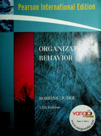 ORGANIZATIONAL BEHAVIOR, 13th Edition