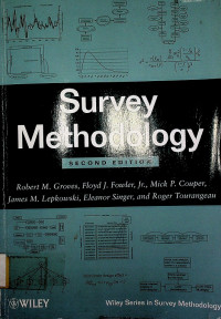 Survey Methodology SECOND EDITION