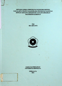 SINTASAN, KERJA OSMOTIK DAN KONSUMSI OKSIGEN PASCALARVA UDANG GALAH SELAMA PENURUNAN SALINITAS DENGAN AIR RAWA PENGENCER YANG DITAMBAHKAN MAGNESIUM KARBONAT