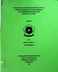 BERAT BADAN DAN TINGGI BADAN ANAK PENDERITA TUBERKULOSIS PARU BARU BERDASARKAN CDC (Centers for Disease Control and Preventiori)