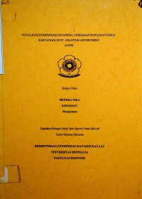 PENGARUH KOMPENSASI FINANSIAL TERHADAP KEPUASAN KERJA KARYAWAN DI PT. GRANTON ADVERTISING JAMBI