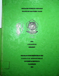 PENGARUH TONSILITIS TERHADAP MALOKLUSI DAN PROFIL WAJAH