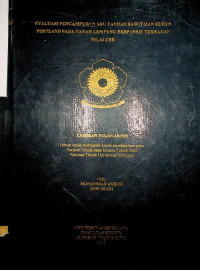 EVALUASI PENCAMPURAN ABU TANDAN SAWIT DAN SEMEN PORTLAND PADA TANAH LEMPUNG EKSPANSIF TERHADAP NILAI CBR