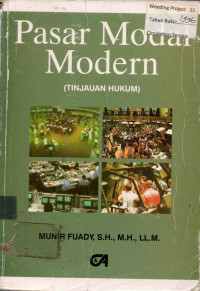 Pasar Modal Modern : TINJAUAN HUKUM