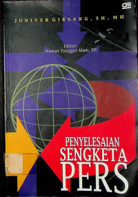 PENYELESAIAN SENGKETA PERS