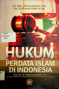 HUKUM PERDATA ISLAM DI INDONESIA