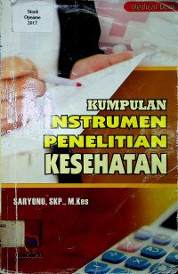 KUMPULAN INSTRUMEN PENELITIAN KESEHATAN