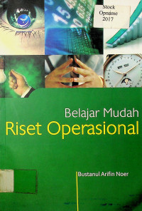 Belajar Mudah Riset Operasional