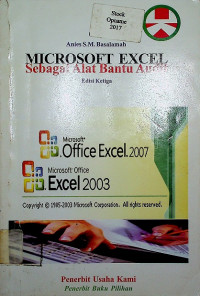 MICROSOFT EXCEL: Sebagai Alat Bantu Audit ( Edisi Ketiga )