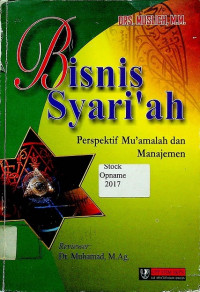 Bisnis syari'ah: Perspektif Mu'amalah dan Manajemen