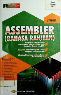 ASSEMBLER (BAHASA RAKITAN)