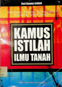 KAMUS ISTILAH ILMU TANAH