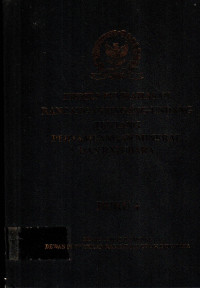 PROSES PEMBAHASAN RANCANGAN UNDANG-UNDANG TENTANG PERTAMBANGAN MINERAL DAN BATUBARA BUKU 4