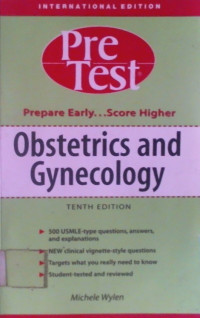 Pre Test® Obstetrics and gynecology, TENTH EDITION