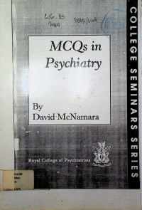 MCQs in Psychiatry