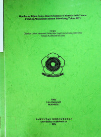 GAMBARAN KLINIS PASIEN HIPERTIROIDISME DI RUMAH SAKIT UMUM PUSAT DR. MOHAMMAD HOESIN PALEMBANG TAHUN 2013