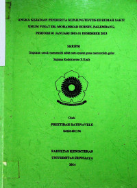 ANGKA KEJADIAN PENDERITA KONJUNGTIVITIS DI RUMAH SAKIT UMUM PUSAT DR. MOHAMMAD HOESIN, PALEMBANG, PERIODE 01 JANUARI 2013-31 DESEMBER 2013