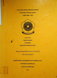 POLA INFLASI DAN PENGANGGURAN DI NEGARA NEGARA ASEAN TAHUN 2003-2012