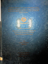 ANALISIS KETERSEDIAAN AIR PADA SUMBER IRIGASI UNTUK PEMENUHAN KEBUTUHAN AIR PADA AREAL PERTANIAN (STUDI KASUS PADA DAERAH IRIGASI SUNGAI AIR KEBAN KABUPATEN EMPAT LAWANG)