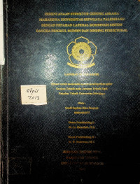PERENCANAAN STRUKTUR GEDUNG ASRAMA MAHASISWA UNIVERSITAS SRIWIJAYA PALEMBANG DENGAN PENAHAN LATERAL KOMBINASI SISTEM RANGKA PEMIKUL MOMEN DAN DINDING STRUKTURAL