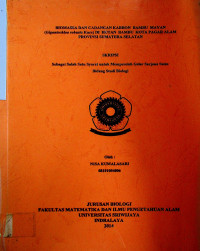 BIOMASSA DAN CADANGAN KARBON BAMBU MAYAN (Gigantachloa robusta Kurz) DI HUTAN BAMBU KOTA PAGAR ALAM PROVINSI SUMATERA SELATAN