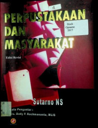 PERPUSTAKAAN DAN MASYARAKAT, Edisi Revisi