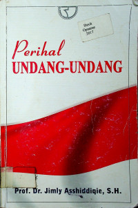 Perihal UNDANG- UNDANG