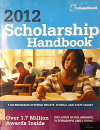 2012 Scholarship Handbook, Fifteenth Edition
