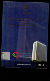 PERATURAN PEMERINTAH REPUBLIK INDONESIA NOMOR 41 TAHUN 2015 TENTANG PEMBANGUNAN SUMBER DAYA INDUSTRI