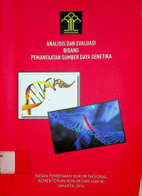 ANALISIS DAN EVALUASI BIDANG PEMANFAATAN SUMBER DAYA GENETIKA