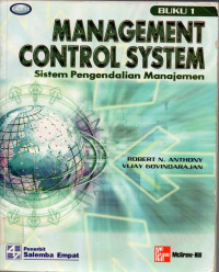 MANAGEMENT CONTROL SYSTEMS: Sistem Pengendalian Manajemen