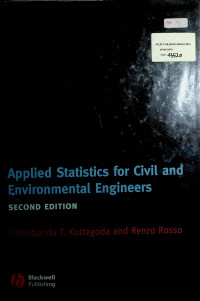 Applied Statistics for Civil and Environmental Engineers